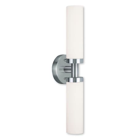 Aero 2 Light Brushed Nickel ADA Bath Vanity MPN:10104-91