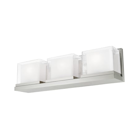 Duval 3 Light Polished Chrome Bath Vanit MPN:10123-05
