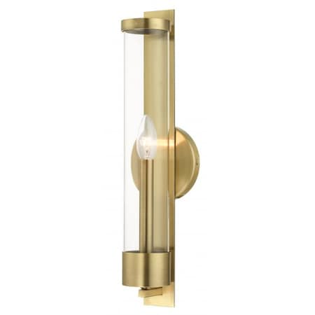Antique Brass ADA Single Sconce, 1 Light MPN:10142-01