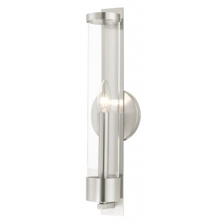 Brushed Nickel ADA Single Sconce, 1 Light MPN:10142-91