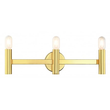 Polished Brass ADA Vanity Sconce, 3 Light MPN:10343-02