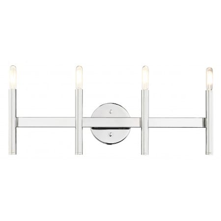 Polished Chrome ADA Vanity Sconce, 4 Ligh MPN:10344-05