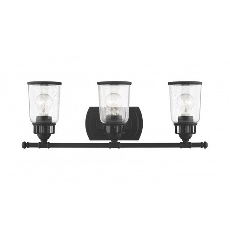 Black Vanity Sconce, 3 Light MPN:10513-04