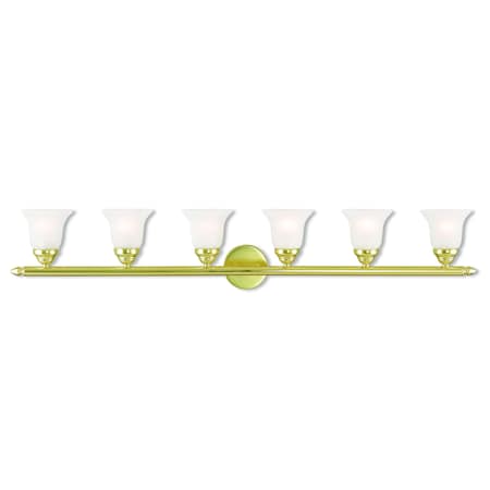 Neptune 6 Light Polished Brass Bath Vanity MPN:1066-02
