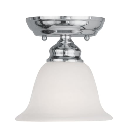 Essex 1 Light Polished Chrome Ceiling Mount MPN:1350-05