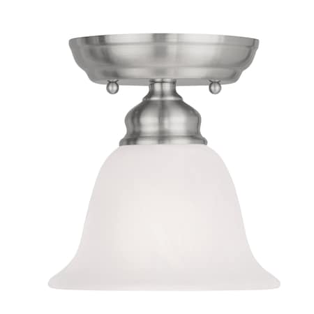 Essex 1 Light Brushed Nickel Ceiling Mount MPN:1350-91