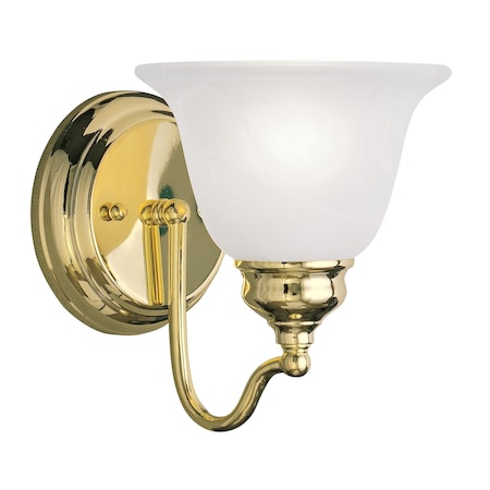 Essex 1 Light Polished Brass Bath Vanity MPN:1351-02