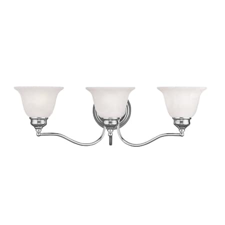 Essex 3 Light Polished Chrome Bath Vanity MPN:1353-05