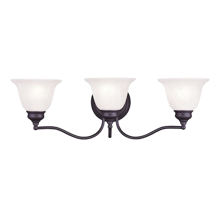 Essex 3 Light Bronze Bath Vanity MPN:1353-07