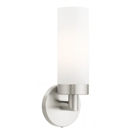 Brushed Nickel ADA Single Sconce, 1 Light MPN:15071-91