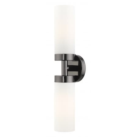 Black Chrome ADA Vanity Sconce, 2 Light MPN:15072-46