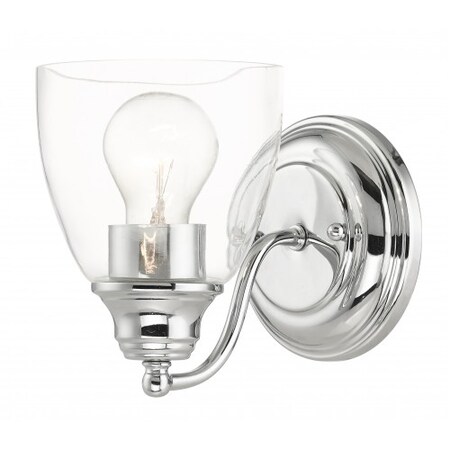 Polished Chrome Vanity Sconce, 1 Light MPN:15131-05