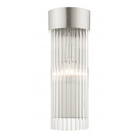 Brushed Nickel Sconce, 1 Light MPN:15711-91