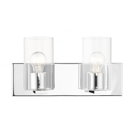 Polished Chrome Vanity Sconce, 2 Light MPN:16552-05