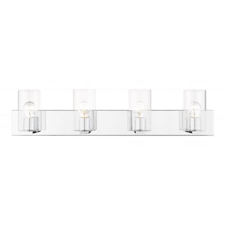 Polished Chrome Vanity Sconce, 4 Light MPN:16554-05