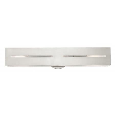 Brushed Nickel ADA Vanity Sconce, 3 Light MPN:16683-91