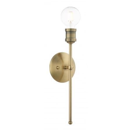 Antique BrassSconce, 1 Light MPN:16711-01