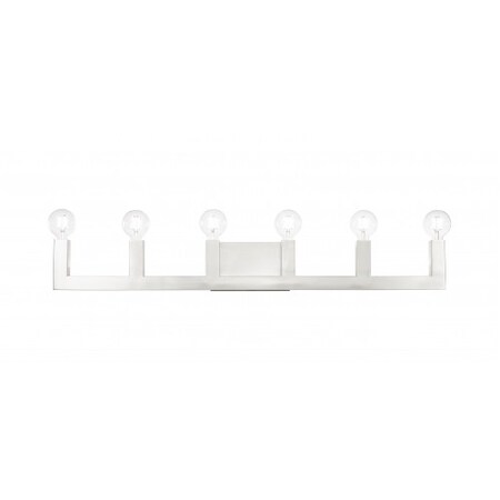 Brushed Nickel Vanity Sconce, 6 Light MPN:16815-91