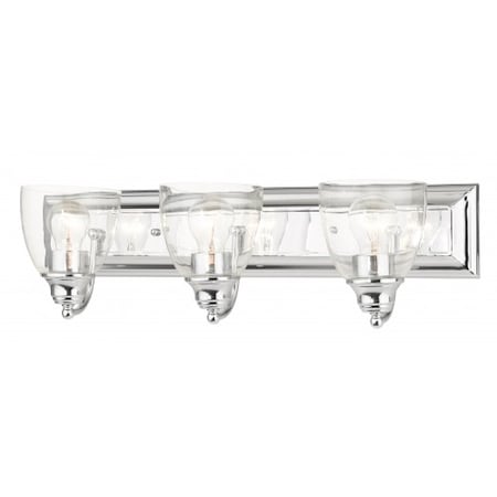 Polished Chrome Vanity Sconce, 3 Light MPN:17073-05