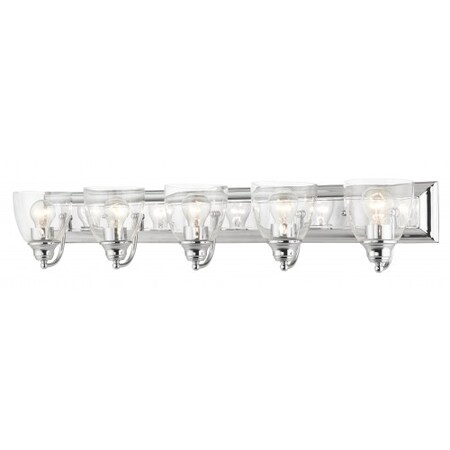 Polished Chrome Vanity Sconce, 5 Light MPN:17075-05