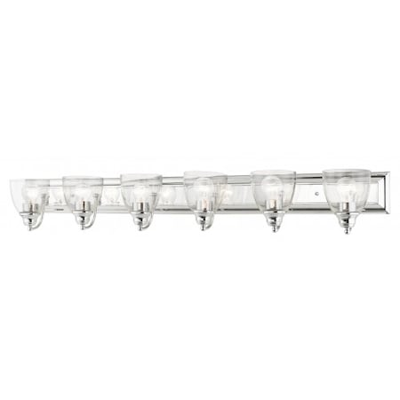Polished Chrome Vanity Sconce, 6 Light MPN:17076-05