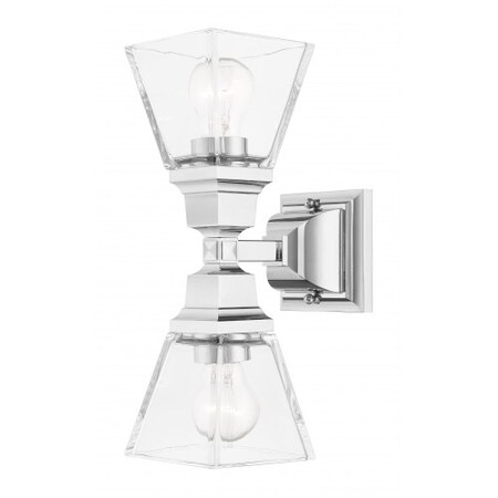Polished Chrome Sconce, 2 Light MPN:17178-05