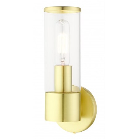 Satin Brass ADA Single Sconce, 1 Light MPN:17281-12
