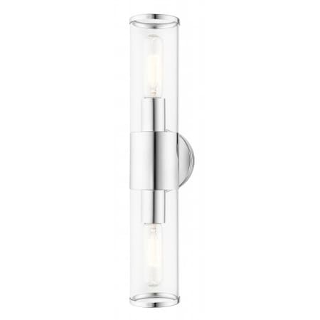 Polished Chrome ADA Vanity Sconce, 2 Ligh MPN:17282-05