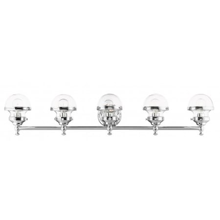 Polished Chrome Vanity Sconce, 5 Light MPN:17415-05