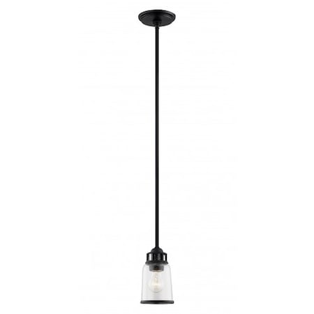 Black Pendant, 1 Light MPN:40021-04
