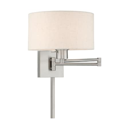 Swing Arm Wall Lamps 1 Light Brushed Nic MPN:40037-91