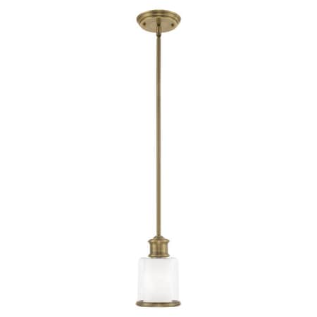 Middlebush 1 Light Antique Brass Mini Pe MPN:40210-01