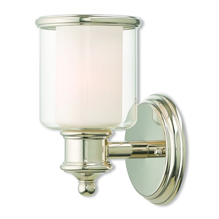 Middlebush 1 Light Polished Nickel Wall MPN:40211-35