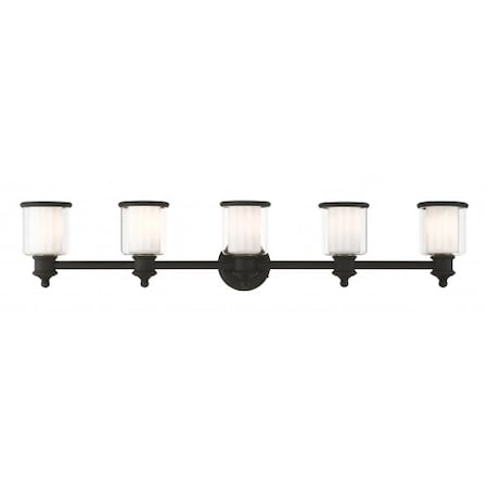Black Vanity Sconce, 5 Light MPN:40215-04