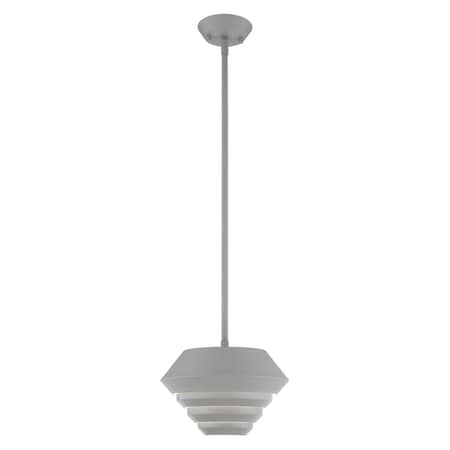 Amsterdam 1 Light Nordic Gray Mini Pendant MPN:40401-80