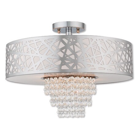 Allendale 4 Light Polished Chrome Ceiling Mount MPN:40764-05