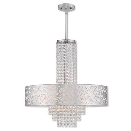 Allendale 5 Light Polished Chrome Pendant Chandelier MPN:40767-05