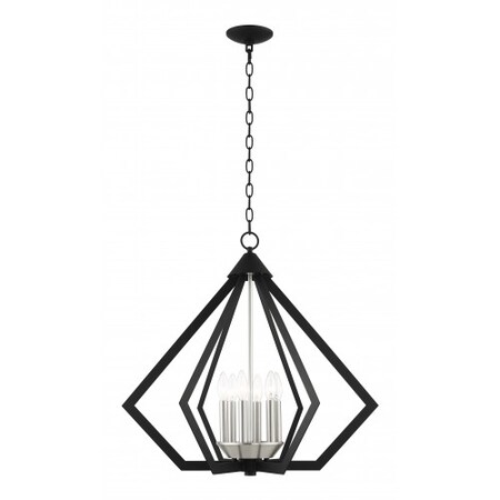 Black with Brushed Nickel Cluster Chande MPN:40926-04