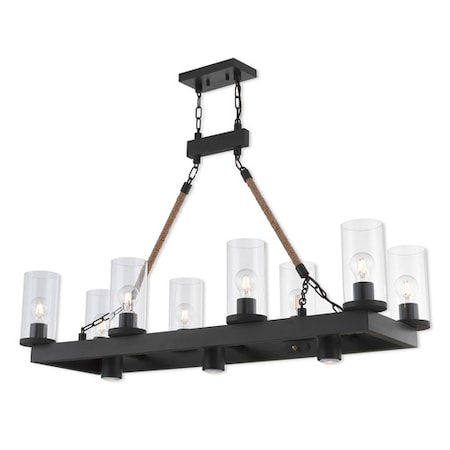 Metuchen 11 Light Bronze Linear Chandeli MPN:41068-07