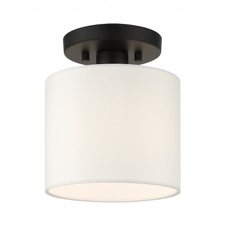 Black Semi Flush, 1 Light MPN:41094-04