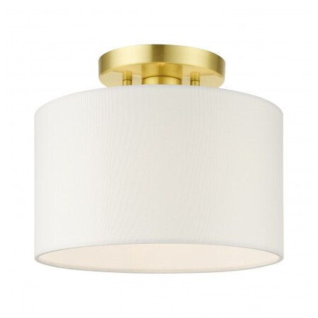 Satin Brass Semi Flush, 1 Light MPN:41095-12