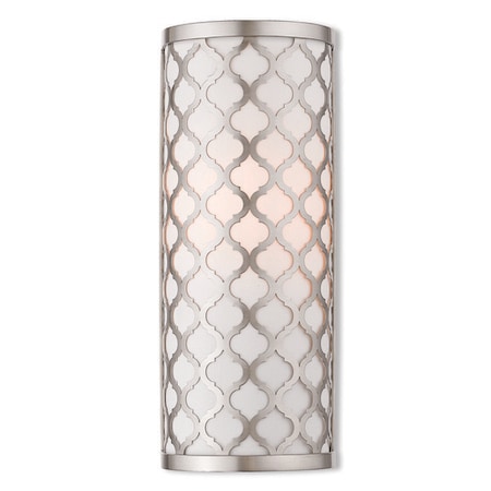 Arabesque 1 Light Brushed Nickel ADA Wall Sconce MPN:41100-91