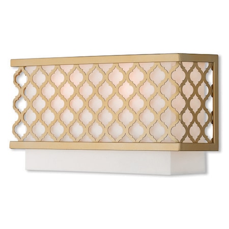 Arabesque 2 Light Soft Gold ADA Wall Sco MPN:41102-33