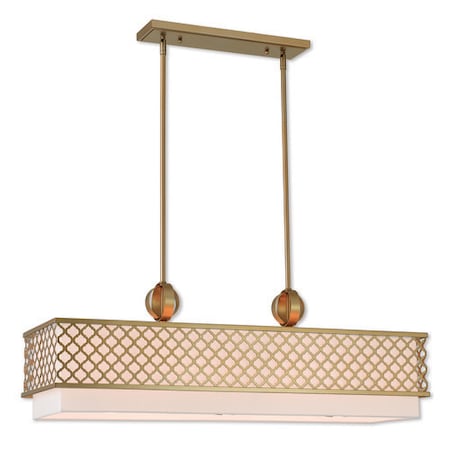 Arabesque 9 Light Soft Gold Linear Chand MPN:41106-33