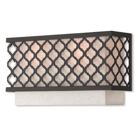 Arabesque 2 Light English Bronze ADA Wall Sconce MPN:41110-92