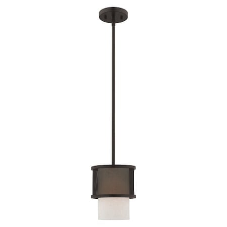 Braddock 1 Light Bronze Mini Pendant MPN:41201-07