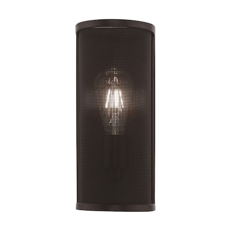Braddock 1 Light Bronze ADA Wall Sconce MPN:41209-07