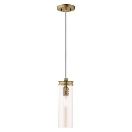 Art Glass Mini Pendants 1 Light Antique MPN:41227-01