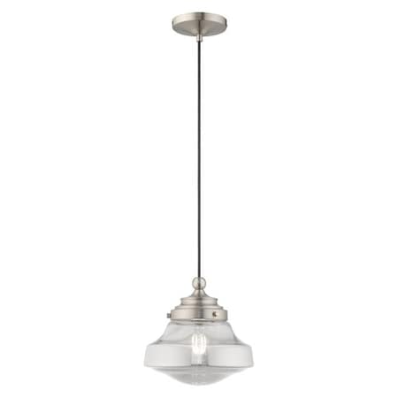 Art Glass Mini Pendants 1 Light Brushed MPN:41242-91