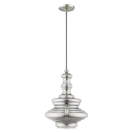 Art Glass Mini Pendants 1 Light Brushed MPN:41245-91